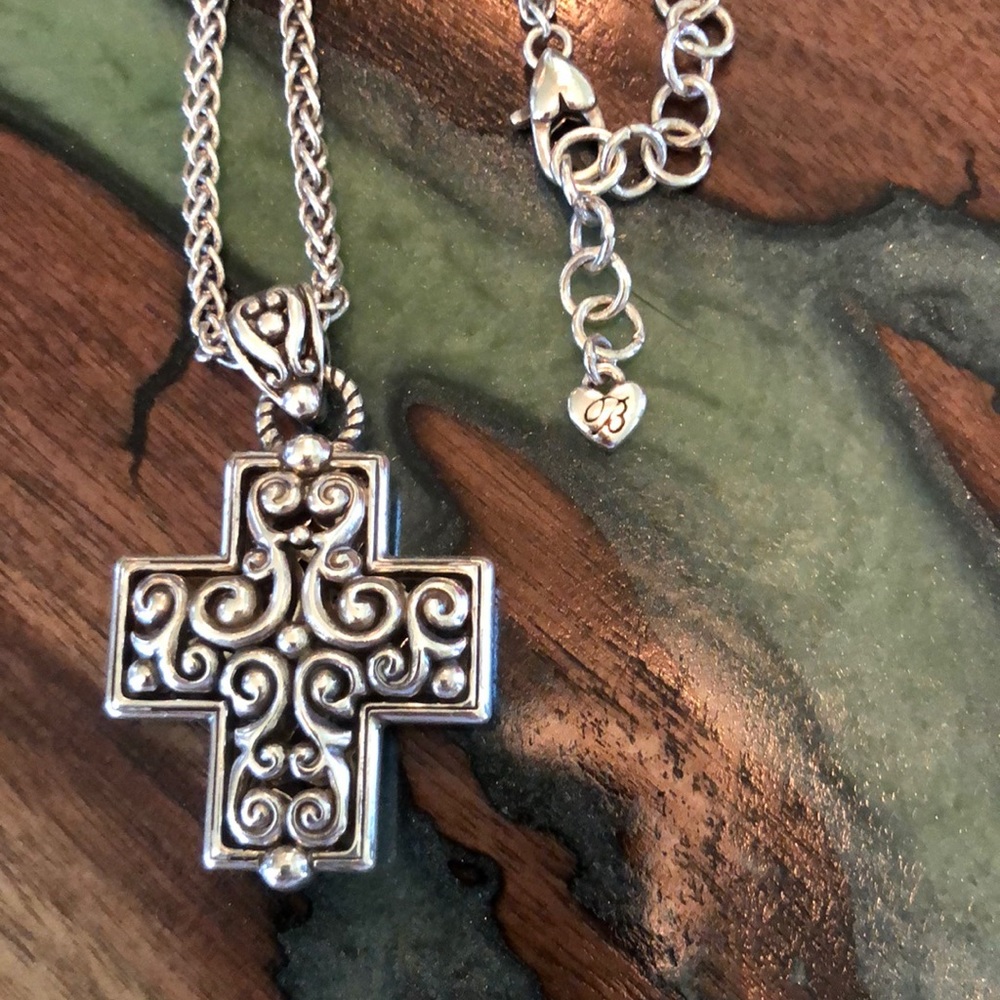 Brighton Cross Necklace. Identical on both sides.